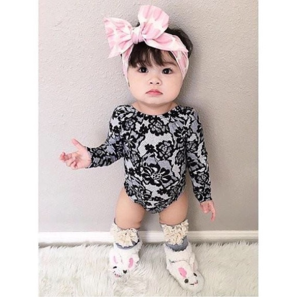Handmade Faux Lace Leotard
